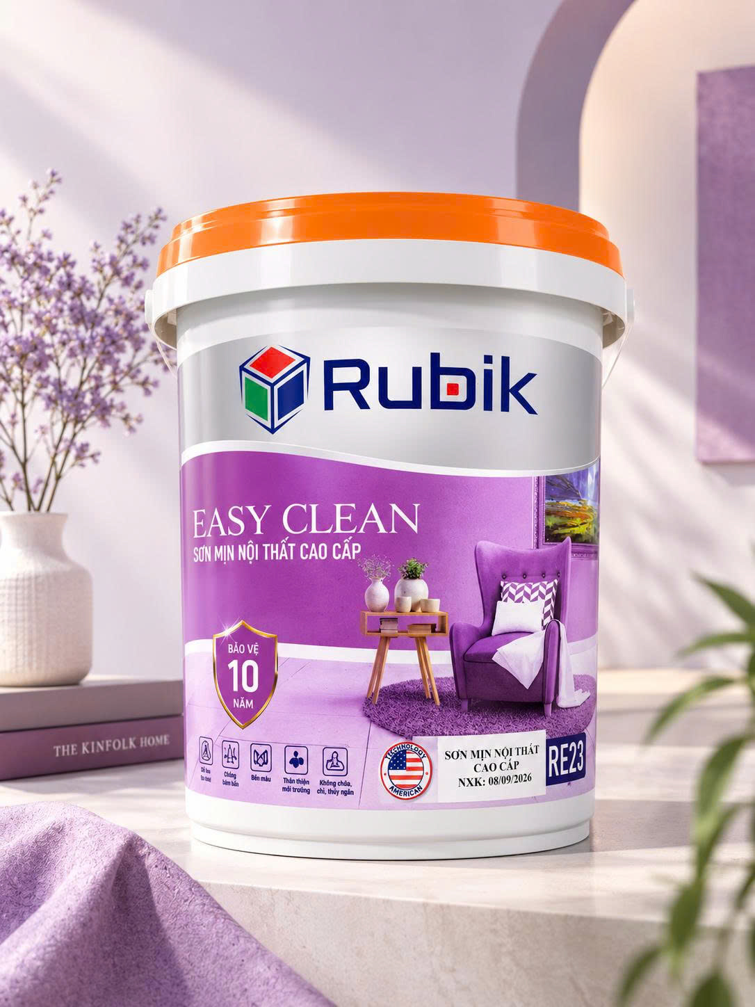 Sơn mịn nội thất cao cấp RE23